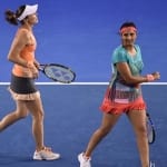 sania mirza and martina hingis enter second round
