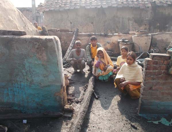 Fenugreek Sadullaganj fire loss of millions