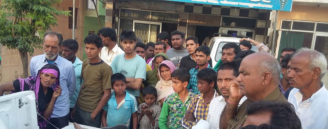 road accident father and son dead.