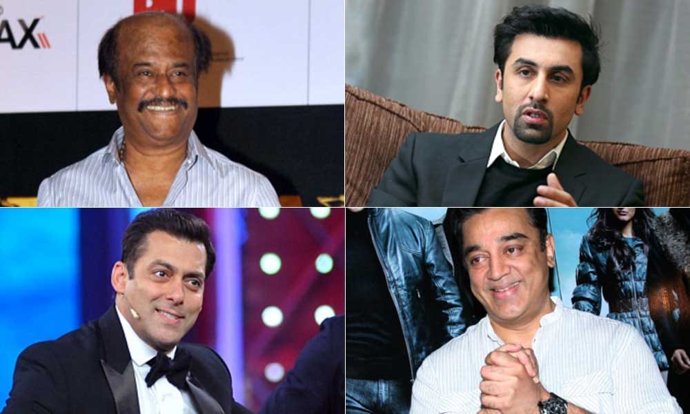 Highest Paid Bollywood and Tollywood Heroes List 2016