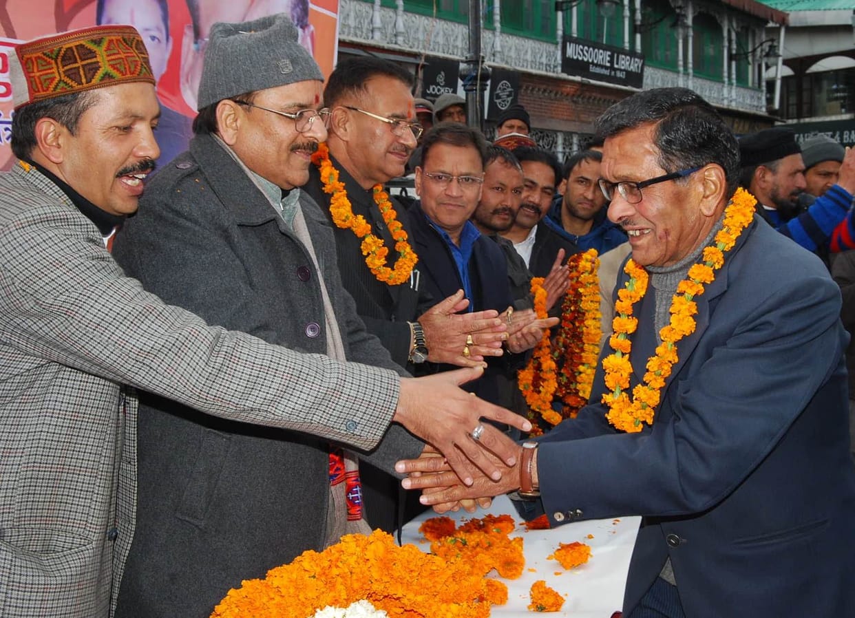 ajay bhatt says, government giving protection to mafia.