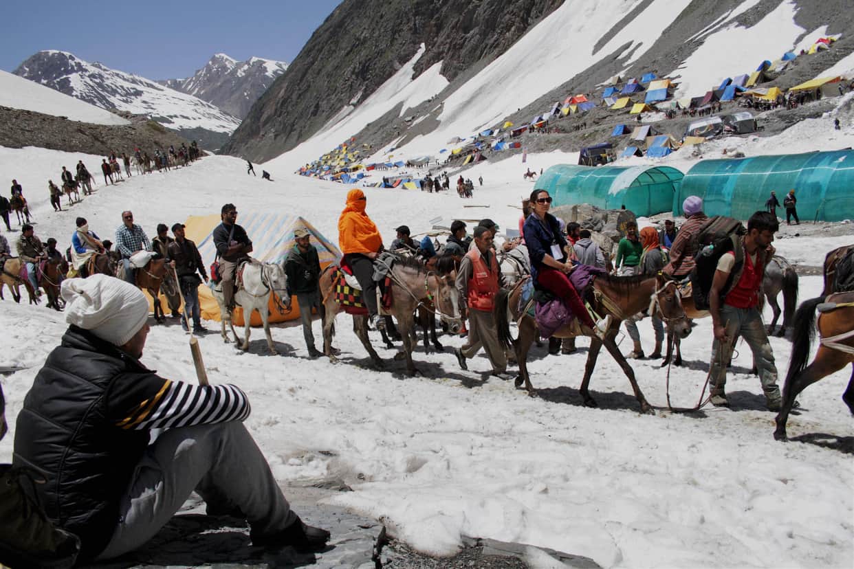 india's home ministery special arrangements for shri amarnath yatra