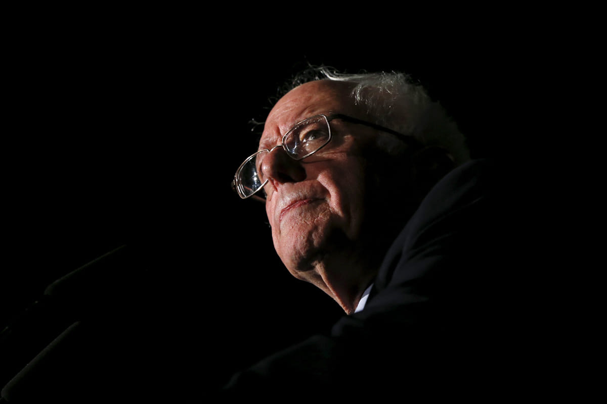 Trump is liars said Bernie Sanders