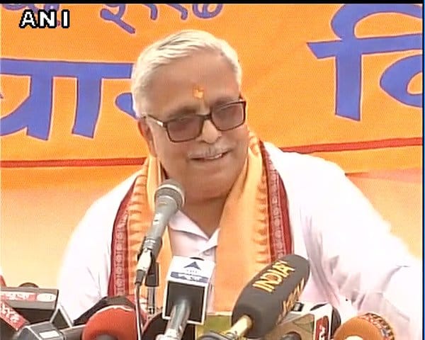 Bhaiyyaji Joshi of  Rashtriya Swayamsevak Sangh give comments on various issue during abps in nagaur