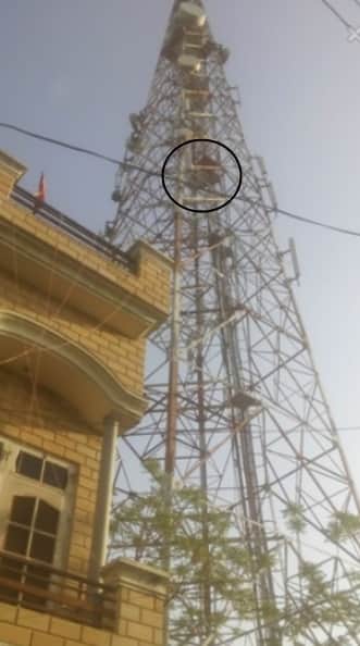 mad in love boy story, boy climbed on mobile tower, fatehabad news, kaithal news
