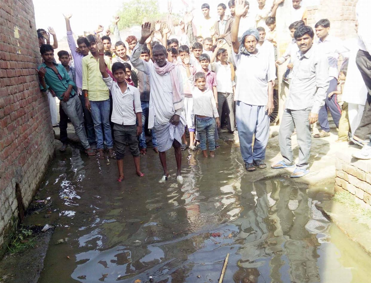 drainage failure in gurgaon