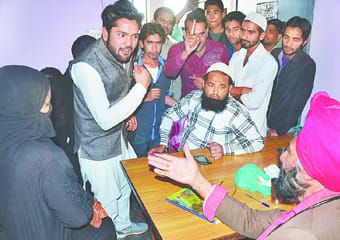 Patients on indecency uproar