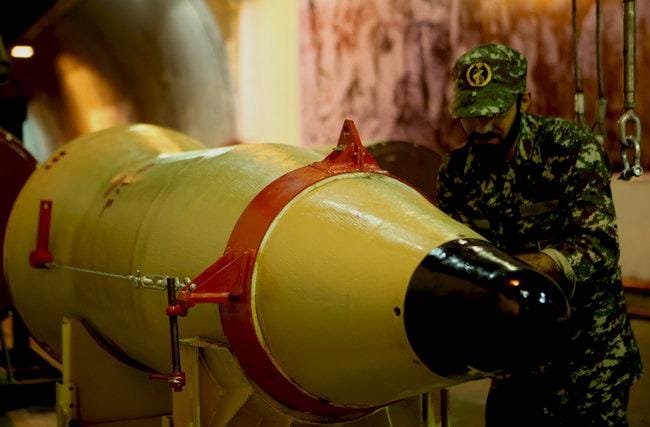 Pictures of Iran's missile tests