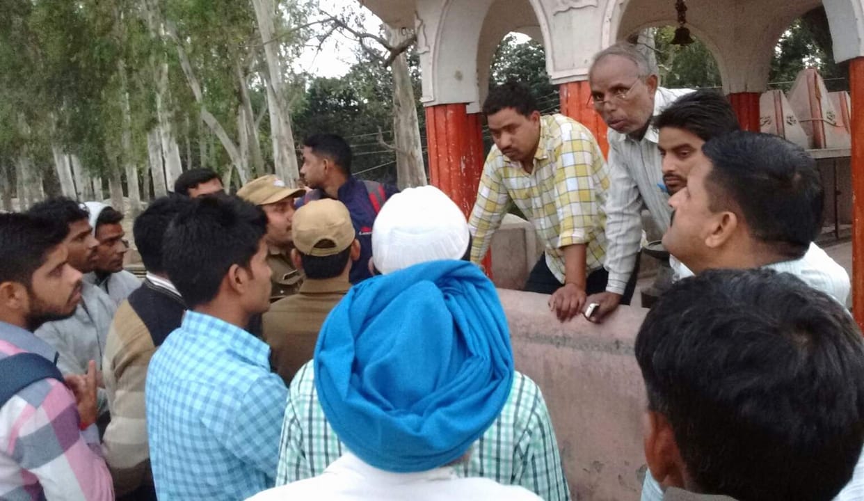 cancer patient jumped into gangnahar