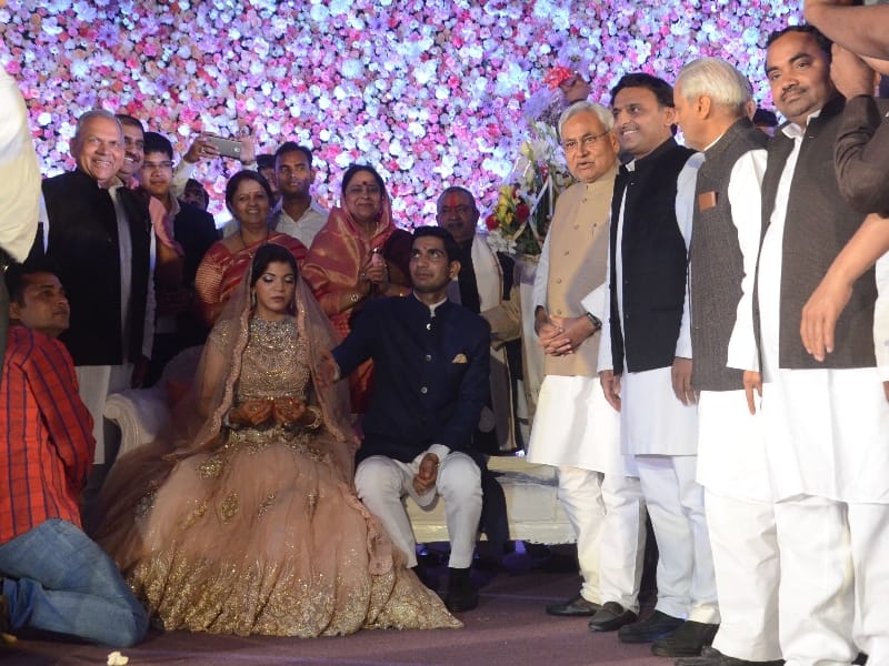 marriage function of Shivpal Singh Yadav son.