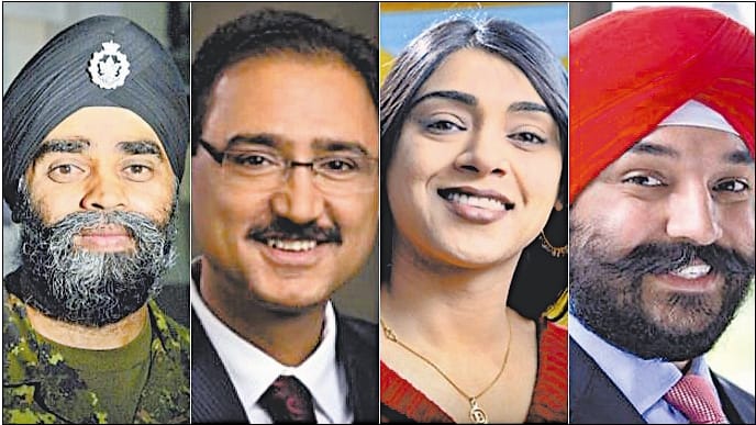 canada pm justin trudo, indian pm narendra modi, sikh minister, chandigarh news