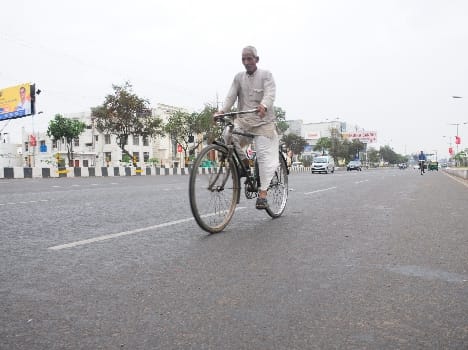 Weather in Lucknow.