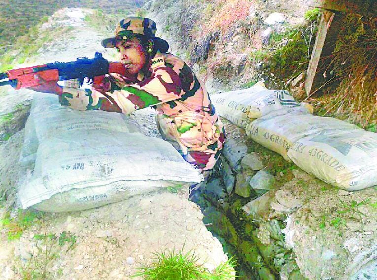 China continues to frontline border daughters