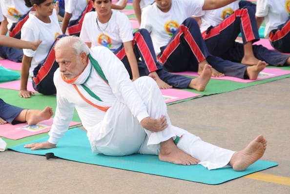 no govt policy to muslims for yoga teacher
