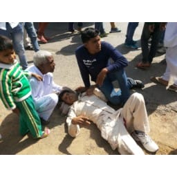 hindi story, accident news, four injured, hisar 