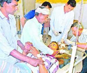 Three injured in accidents