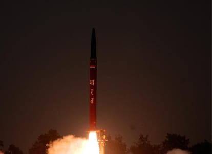 india test fires of agni 1