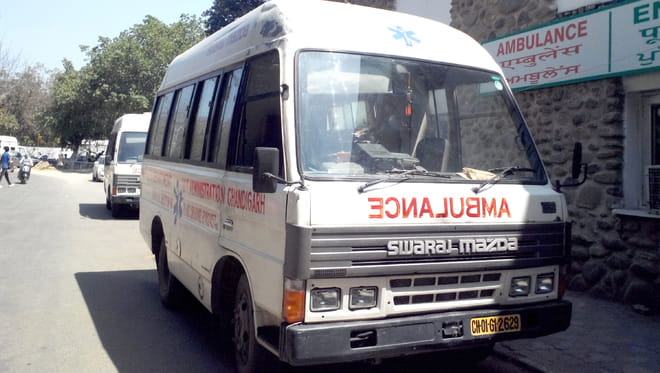 Ghaziabad has five 102 ambulances
