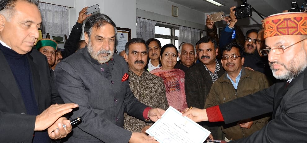  anand sharma elected for rajyasabha from himachal.