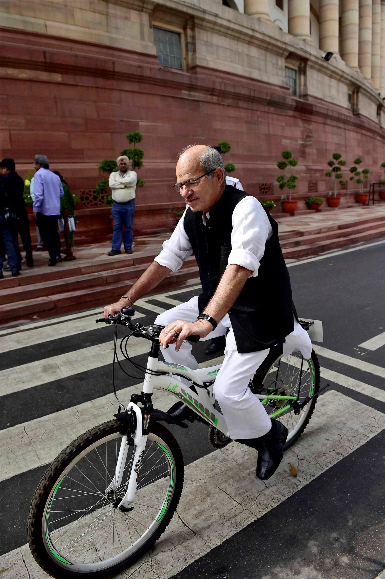 lite momnets of parliament during budget session