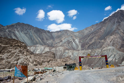army built post on border