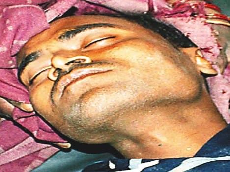  Sleeping in a field beaten farmer