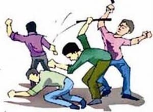  fight in cricket match, fight at sector 20 ground, controvercy in cricket match
