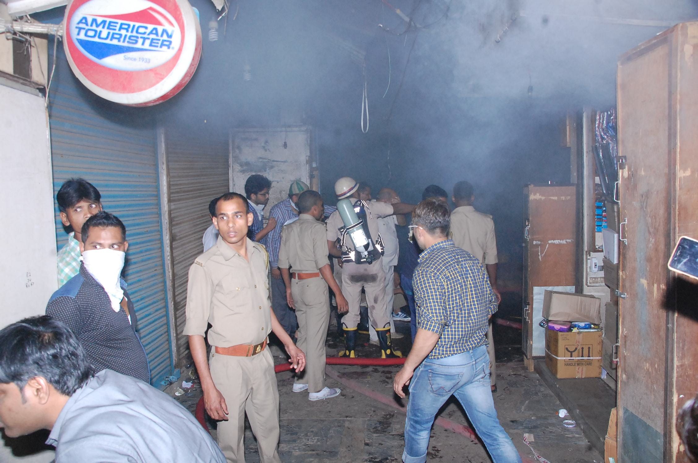 fire in aminabad 