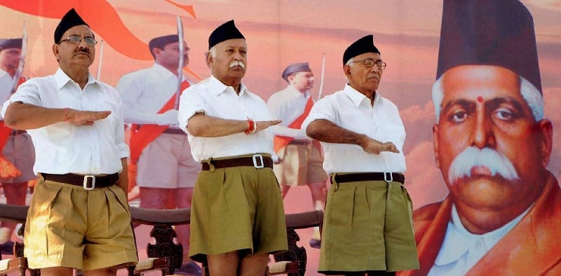 RSS supports Caste based reservation, but rich don't demand