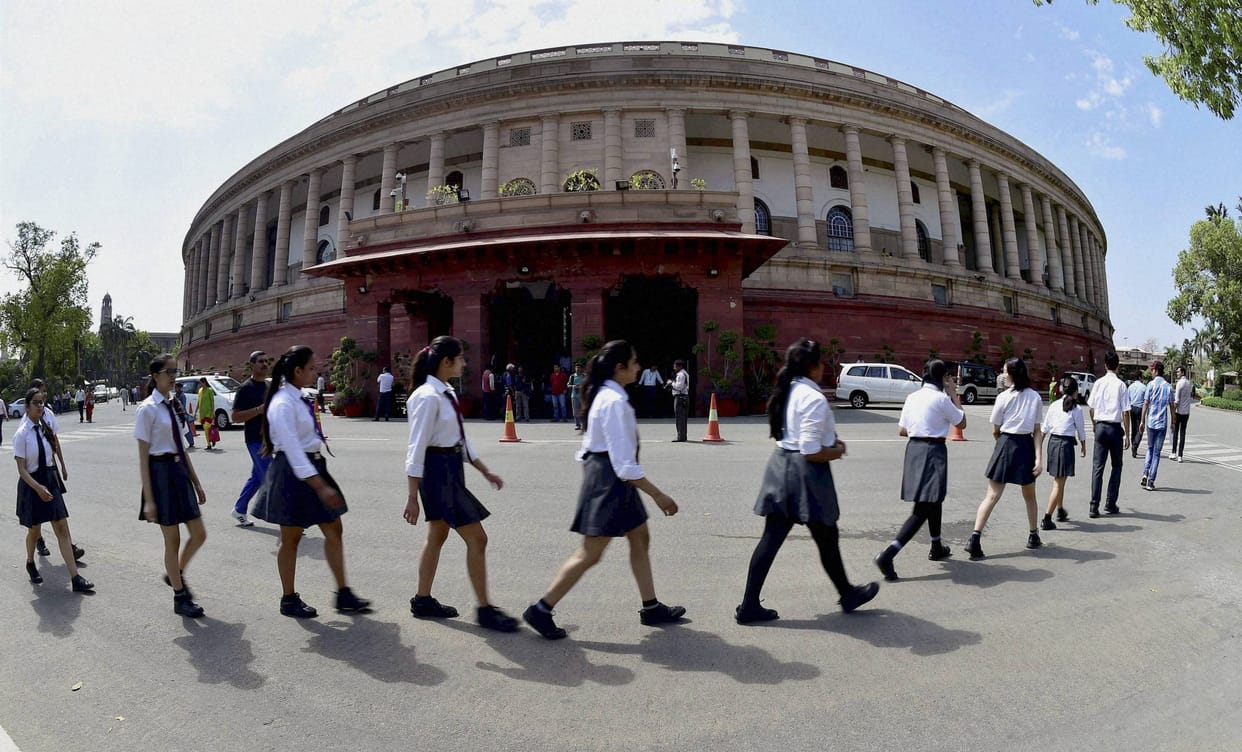 lite momnets of parliament during budget session