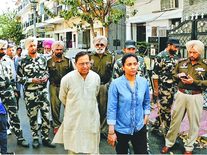 case filed against illegal case filed in mohali