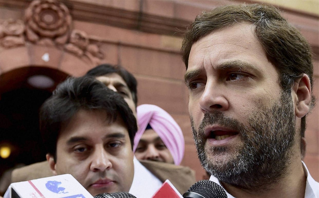 NIT students met Rahul Gandhi