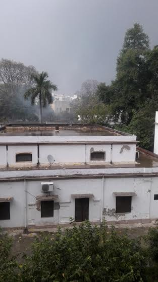 hailstone fall in month of march in up