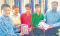 positive news, bank, ATM, children, courage, fatehabad