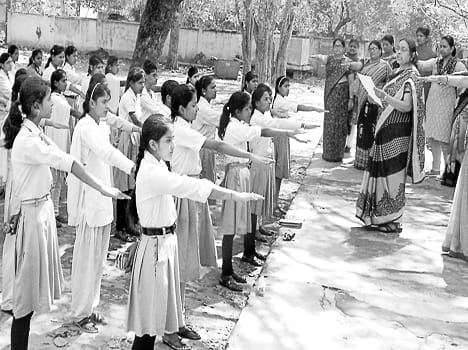 childrens took save gauraiya oath 