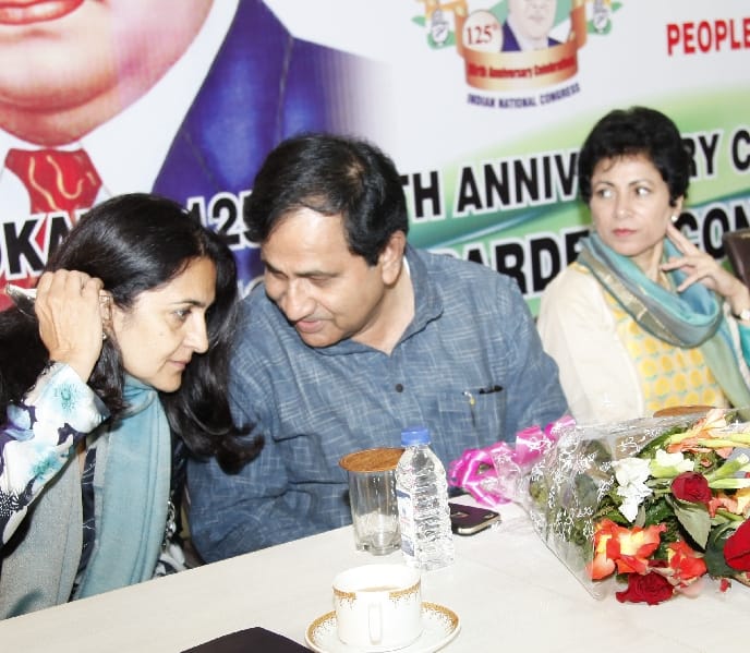 congress meeting, ambedkar jayanti, chandigarh congress, shakeel ahmad, chandigarh news
