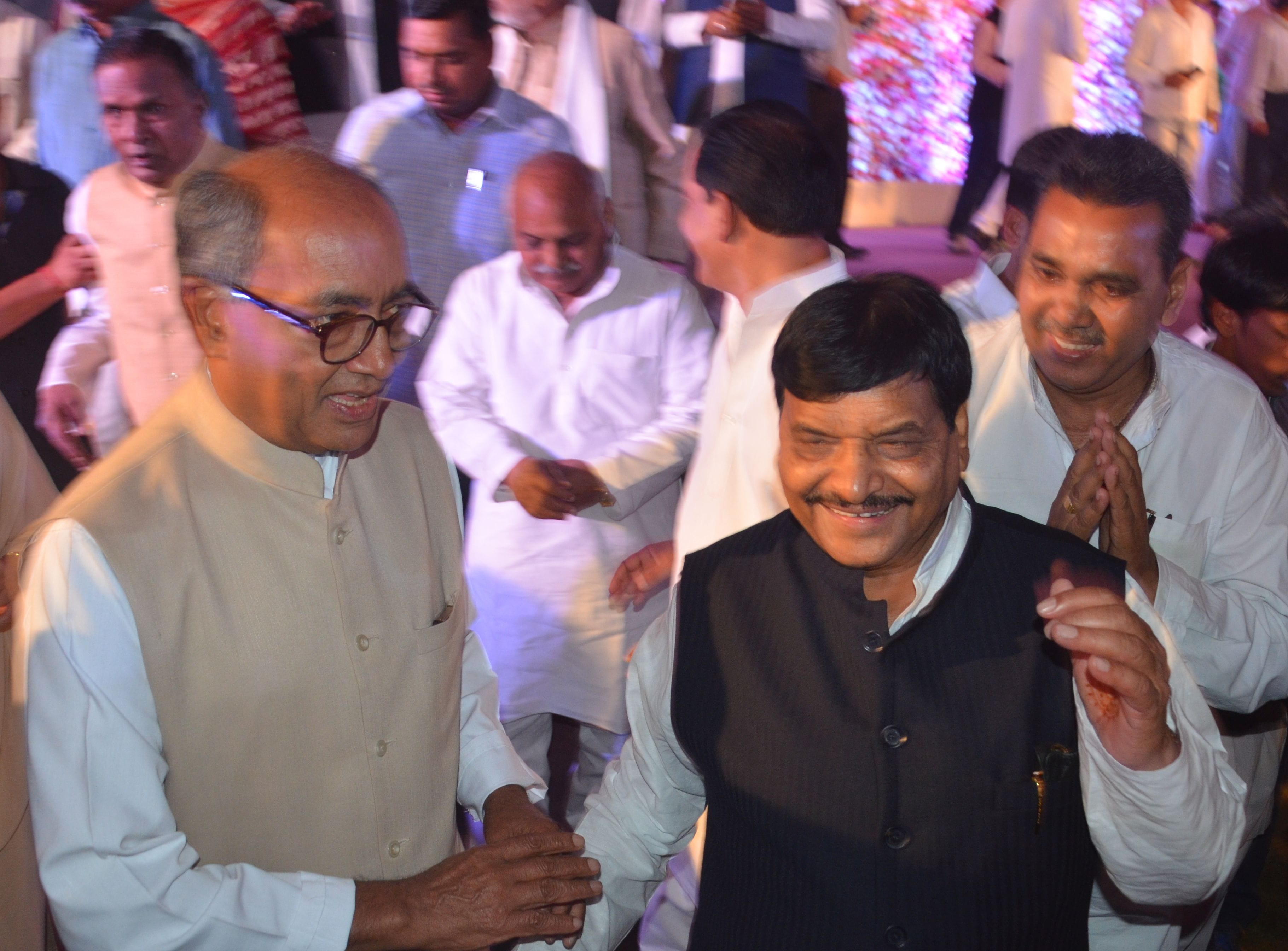 marriage function of Shivpal Singh Yadav son.