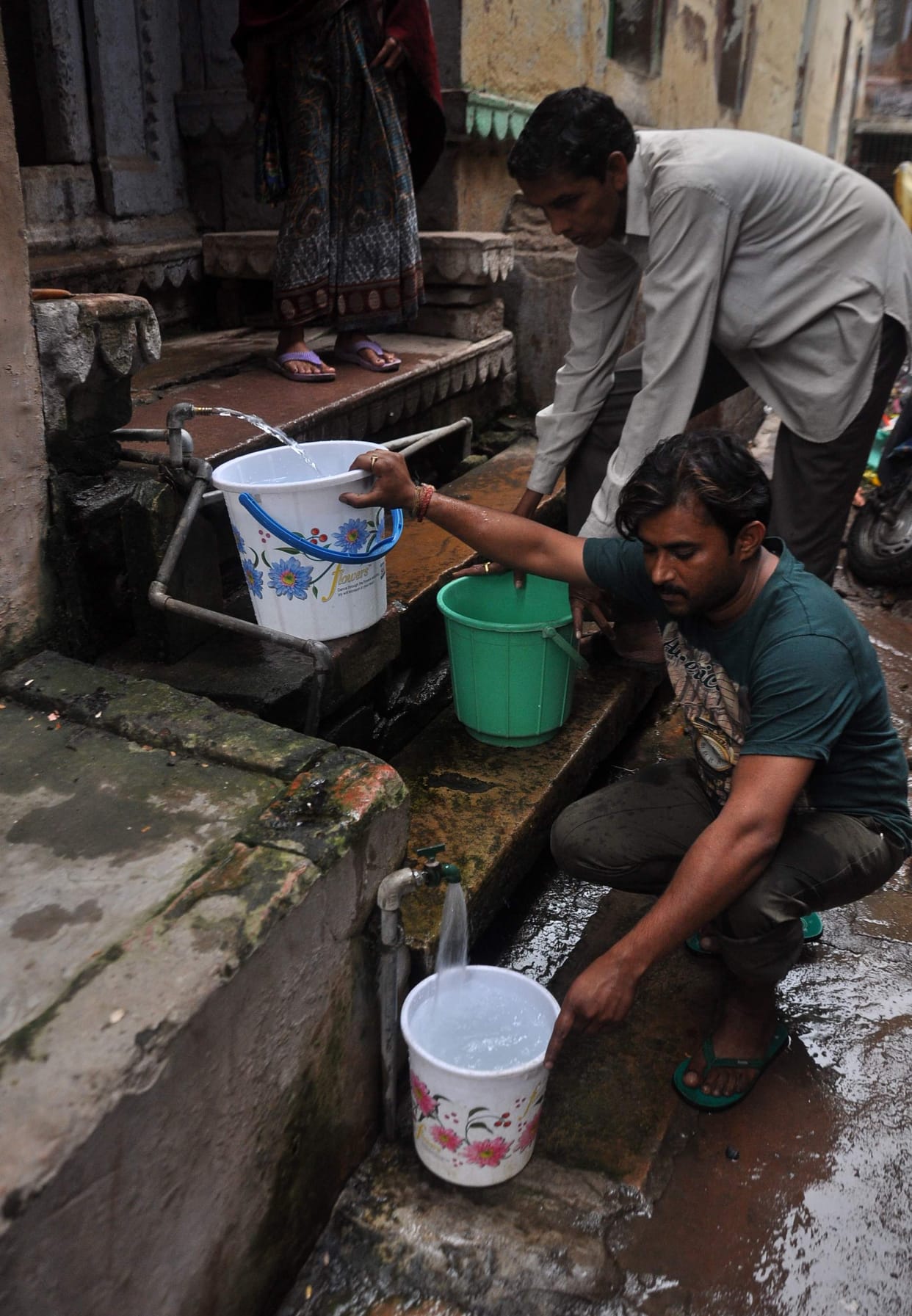 water problem in ward 13 nahan