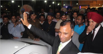 advisor vijay dev emotional in his farewell program