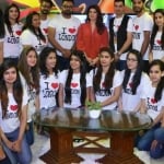 लेवल नेक्सट अप-ग्रेडेशन प्रोग्राम के संबंध में ट्विंकल खन्ना सोमवार को चंडीगढ़ में थीं।