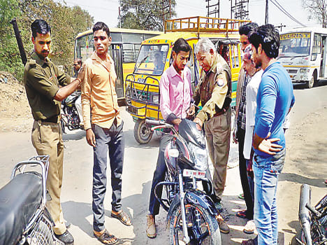 Vehicle checking operation