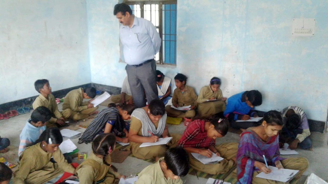 Student answer sheets home taken away
