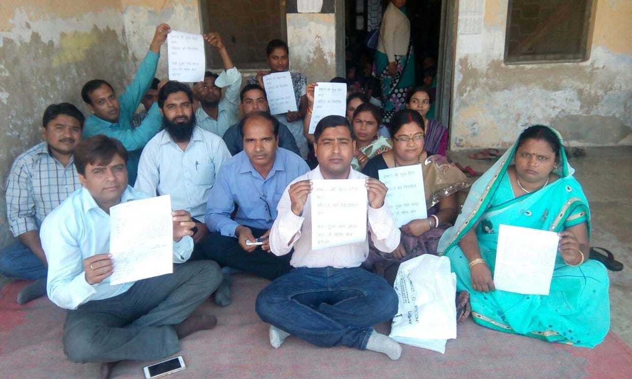 NHM contract workers continue work outs