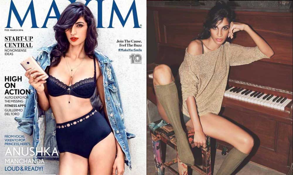 Anushka Manchanda fashion photoshoot for maxim