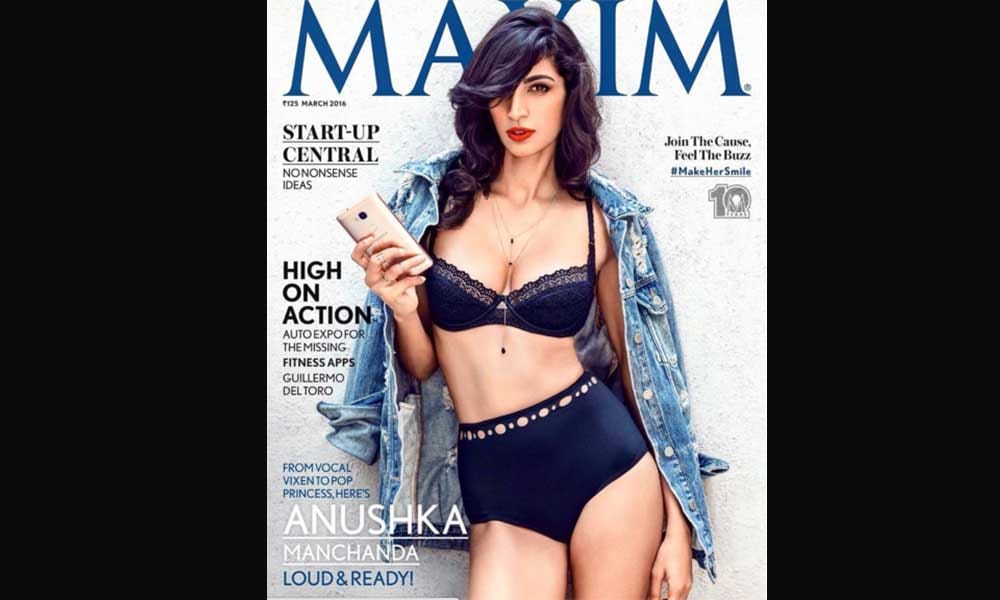 Anushka Manchanda fashion photoshoot for maxim
