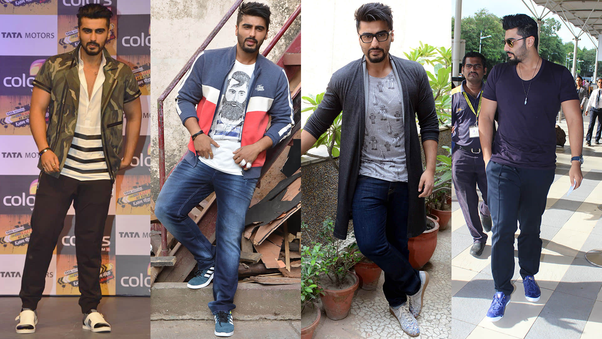 Arjun Kapoor Turns Shoeshine For TV Show in Mumbai