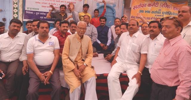  The self-immolation of a hunger strike warning