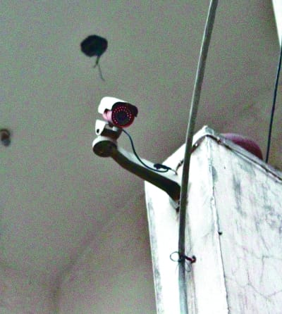 cctv camera's not working at a time