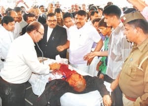 advocate shoot in pratapgarh