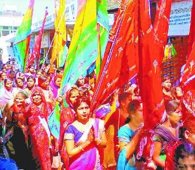 shobhayatra of shyam devotees